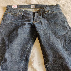 Naked & Famous x  Oni Raw Slubby Selvedge Denm